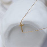 Gold Cross Necklace
